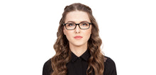Load image into Gallery viewer, Black Rectangle Full Rim Teen Eyeglasses by Lenskart Air Online-114087