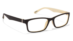 Black Rectangle Full Rim Teen Eyeglasses by Lenskart Air Online-114087
