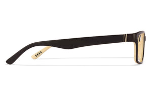 Black Rectangle Full Rim Teen Eyeglasses by Lenskart Air Online-114087
