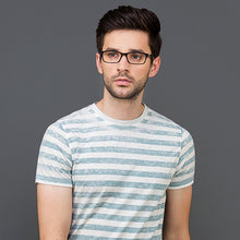 Load image into Gallery viewer, Black Rectangle Full Rim Teen Eyeglasses by Lenskart Air Online-114087