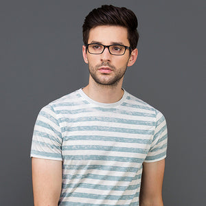 Black Rectangle Full Rim Teen Eyeglasses by Lenskart Air Online-114087