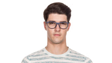 Load image into Gallery viewer, Blue Wayfarer Full Rim Unisex Eyeglasses by Lenskart Air Online-113983