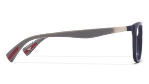 Blue Wayfarer Full Rim Unisex Eyeglasses by Lenskart Air Online-113983