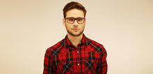 Load image into Gallery viewer, Grey Wayfarer Full Rim Unisex Eyeglasses by Lenskart Air Online-113986