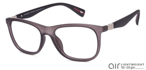 Grey Wayfarer Full Rim Unisex Eyeglasses by Lenskart Air Online-113986