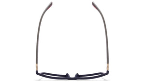 Blue Rectangle Full Rim Unisex Eyeglasses by Lenskart Air Online-113988
