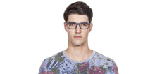 Load image into Gallery viewer, Blue Rectangle Full Rim Unisex Eyeglasses by Lenskart Air Online-113988
