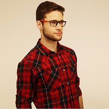 Load image into Gallery viewer, Grey Rectangle Full Rim Unisex Eyeglasses by Lenskart Air Online-113990