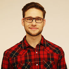 Load image into Gallery viewer, Grey Rectangle Full Rim Unisex Eyeglasses by Lenskart Air Online-113990