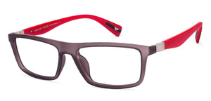 Grey Rectangle Full Rim Unisex Eyeglasses by Lenskart Air Online-113990