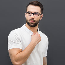 Load image into Gallery viewer, Blue Rectangle Full Rim Unisex Eyeglasses by Vincent Chase Online-119242