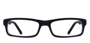 Blue Rectangle Full Rim Unisex Eyeglasses by Vincent Chase Online-119242