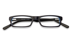 Blue Rectangle Full Rim Unisex Eyeglasses by Vincent Chase Online-119242