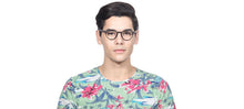 Load image into Gallery viewer, Black Round Full Rim Unisex Eyeglasses by Lenskart Air Online-106060