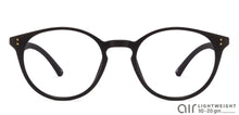 Load image into Gallery viewer, Black Round Full Rim Unisex Eyeglasses by Lenskart Air Online-106060