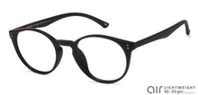 Load image into Gallery viewer, Black Round Full Rim Unisex Eyeglasses by Lenskart Air Online-106060
