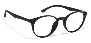 Black Round Full Rim Unisex Eyeglasses by Lenskart Air Online-106060