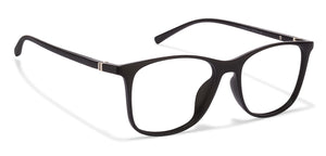 Black Wayfarer Full Rim Unisex Eyeglasses by Lenskart Air Online-106079