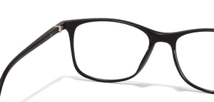 Black Wayfarer Full Rim Unisex Eyeglasses by Lenskart Air Online-106079