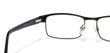Load image into Gallery viewer, Black Rectangle Full Rim Unisex Eyeglasses by Vincent Chase Online-112785