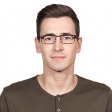 Load image into Gallery viewer, Black Rectangle Full Rim Unisex Eyeglasses by Vincent Chase Online-112781