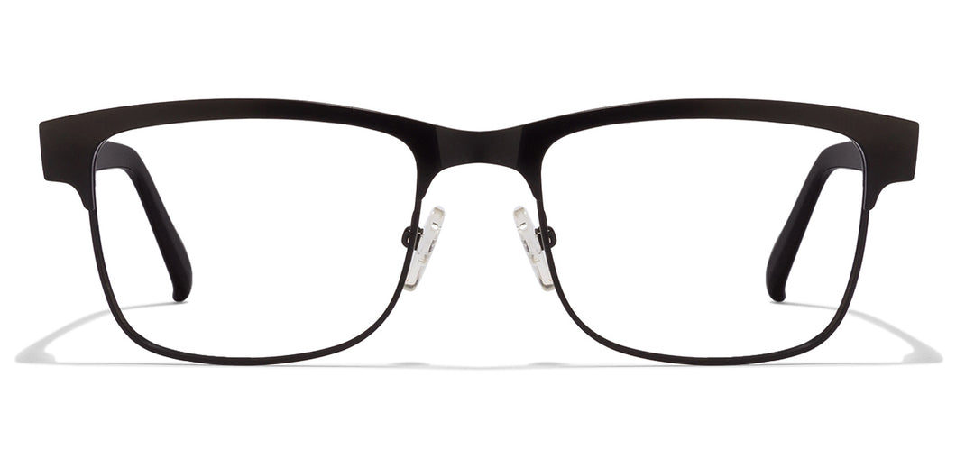 Black Wayfarer Full Rim Unisex Eyeglasses by Vincent Chase Online-112805