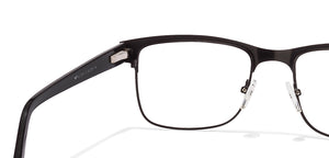Black Wayfarer Full Rim Unisex Eyeglasses by Vincent Chase Online-112805