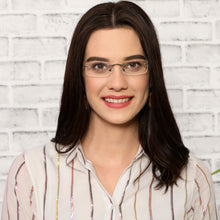 Load image into Gallery viewer, Gunmetal Rectangle Rimless Medium Unisex Eyeglasses by Vincent Chase-136606