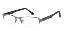 Load image into Gallery viewer, Silver Rectangle Half Rim Unisex Eyeglasses by Lenskart Air Online-101122