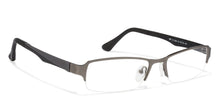 Load image into Gallery viewer, Silver Rectangle Half Rim Unisex Eyeglasses by Lenskart Air Online-101122