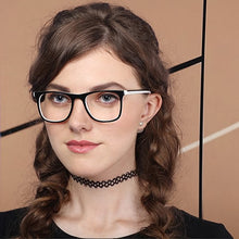 Load image into Gallery viewer, Black Square Full Rim Unisex Eyeglasses by Vincent Chase Online-115258