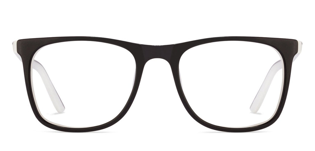 Black Square Full Rim Unisex Eyeglasses by Vincent Chase Online-115258