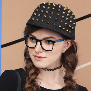 Black Wayfarer Full Rim Unisex Eyeglasses by Vincent Chase Online-115259