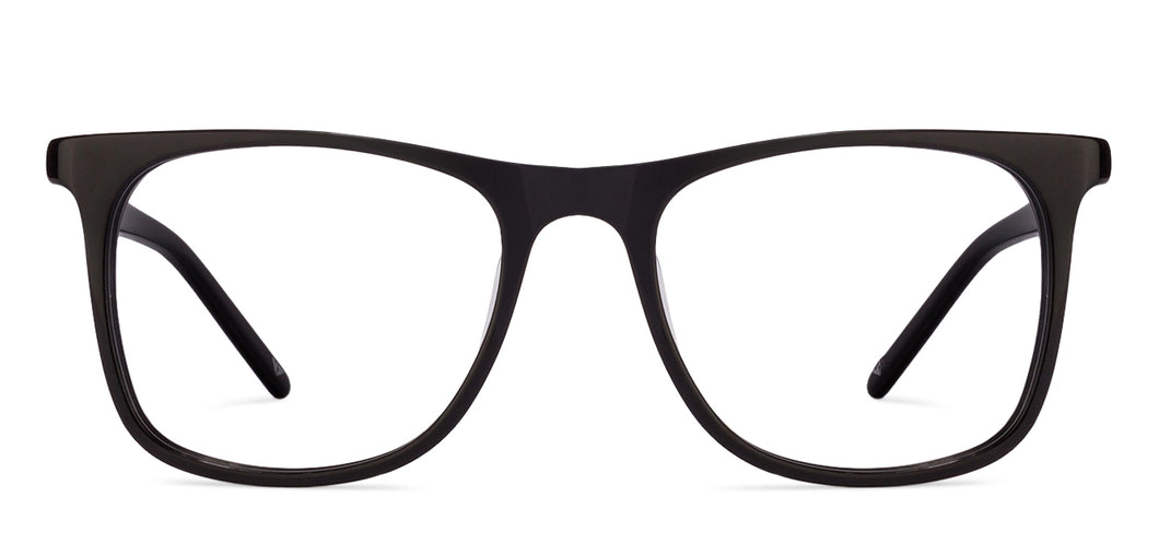 Black Wayfarer Full Rim Unisex Eyeglasses by Vincent Chase Online-115259