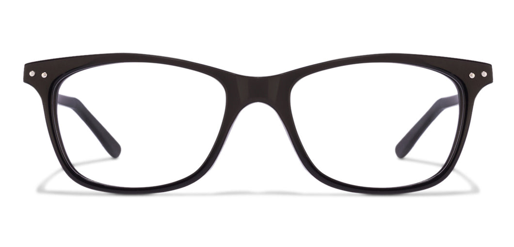 Black Wayfarer Full Rim Unisex Eyeglasses by Vincent Chase Online-96996