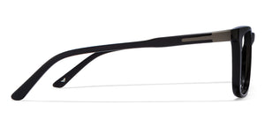 Black Wayfarer Full Rim Unisex Eyeglasses by Vincent Chase Online-117528
