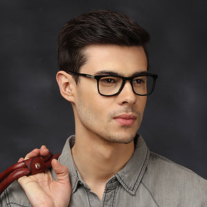 Black Wayfarer Full Rim Unisex Eyeglasses by Vincent Chase Online-117528