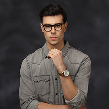 Load image into Gallery viewer, Black Wayfarer Full Rim Unisex Eyeglasses by Vincent Chase Online-117528