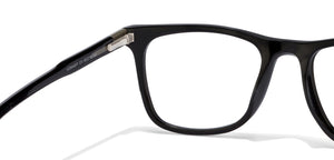 Black Wayfarer Full Rim Unisex Eyeglasses by Vincent Chase Online-117528