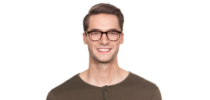 Tortoise Wayfarer Full Rim Unisex Eyeglasses by Vincent Chase VC-115280