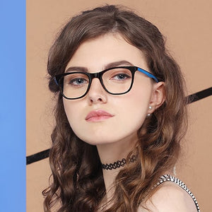 Tortoise Square Full Rim Unisex Eyeglasses by Vincent Chase Online-115282