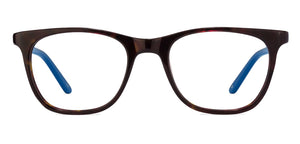 Tortoise Square Full Rim Unisex Eyeglasses by Vincent Chase Online-115282