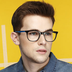 Tortoise Square Full Rim Unisex Eyeglasses by Vincent Chase Online-115282