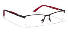 Load image into Gallery viewer, Black Rectangle Half Rim Unisex Eyeglasses by Vincent Chase Online-102958