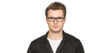 Load image into Gallery viewer, Blue Rectangle Full Rim Unisex Eyeglasses by Vincent Chase Online-120079