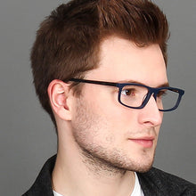 Load image into Gallery viewer, Blue Rectangle Full Rim Unisex Eyeglasses by Vincent Chase Online-120079