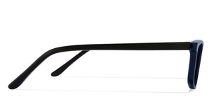 Blue Rectangle Full Rim Unisex Eyeglasses by Vincent Chase Online-120079