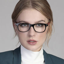 Load image into Gallery viewer, Black Wayfarer Full Rim Unisex Eyeglasses by Vincent Chase Online-102728