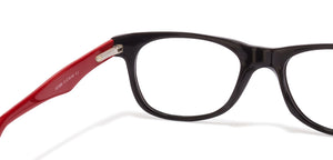 Black Wayfarer Full Rim Unisex Eyeglasses by Vincent Chase Online-102728