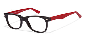 Black Wayfarer Full Rim Unisex Eyeglasses by Vincent Chase Online-102728